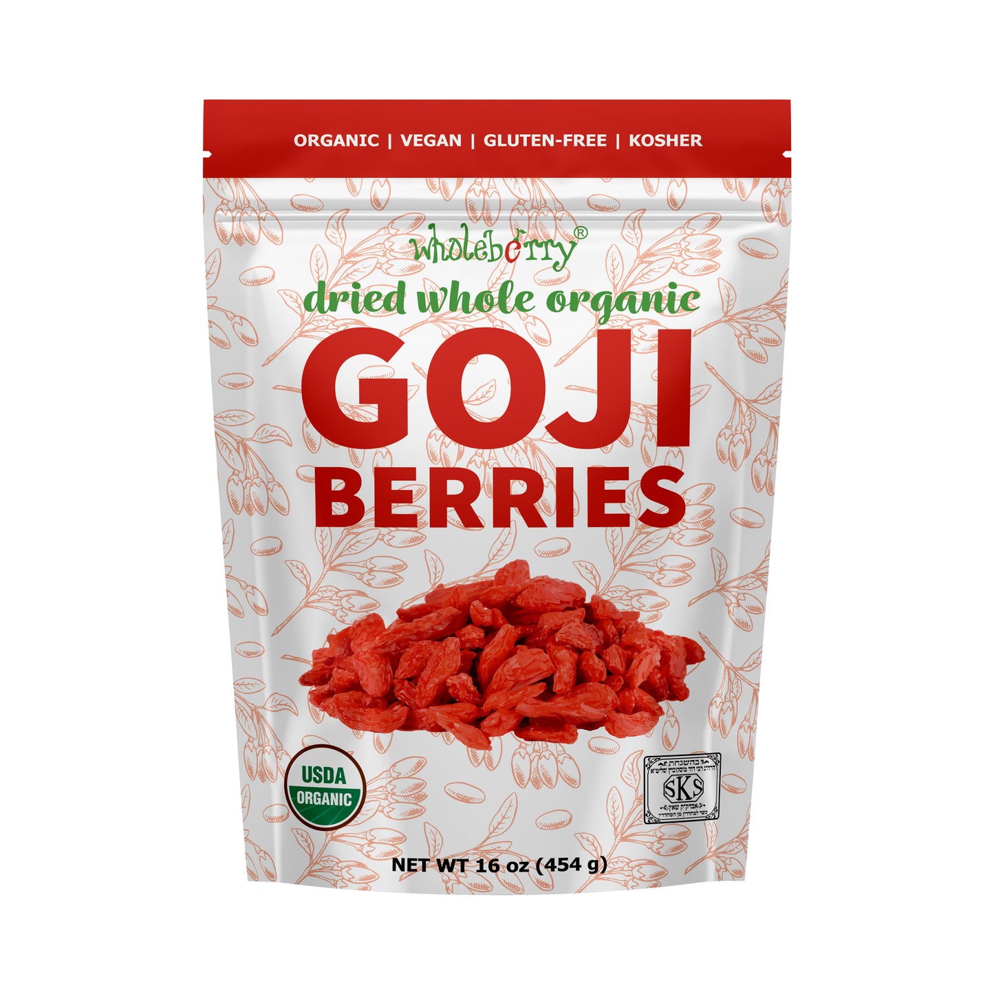 
                  
                    Organic Goji Wolf Berries 16oz
                  
                